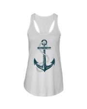 The Sailor Anchor Ladies Flowy Tank thumbnail