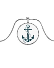 The Sailor Anchor Metallic Circle Necklace thumbnail