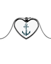 The Sailor Anchor Metallic Heart Necklace thumbnail