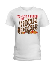 IT'S JUST A BUNCH OF HOCUS POCUS-BABY Ladies T-Shirt tile