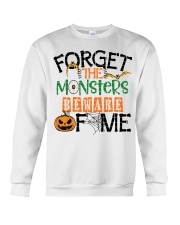 FORGET THE MONSTERS BEWARE OF ME Crewneck Sweatshirt tile