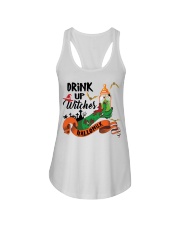 DRINK UP WITCHES HALLOMILK Ladies Flowy Tank tile