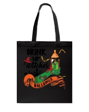 DRINK UP WITCHES HALLOMILK Tote Bag tile