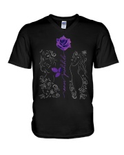 ROSA AMOR V-Neck T-Shirt tile