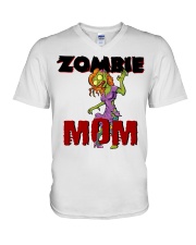 ZOMBIE MOM V-Neck T-Shirt tile