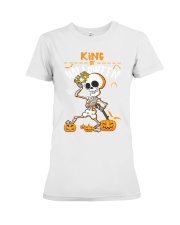 KING OF HALLOWEEN Premium Fit Ladies Tee tile