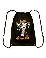 KING OF HALLOWEEN Drawstring Bag tile