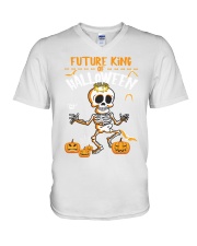 FUTURE KING OF HALLOWEEN V-Neck T-Shirt tile