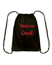 HANDSOME LITTLE DEVIL Drawstring Bag tile
