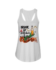 DRINK UP WITCHES HALLOBEER Ladies Flowy Tank tile