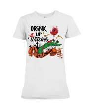 DRINK UP WITCHES HALLOWINE Premium Fit Ladies Tee tile