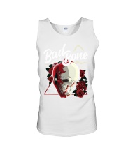 BAD TO THE BONE Unisex Tank tile