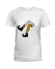 IF THE SHOE FITS Ladies T-Shirt tile