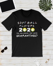 Softball player 2020 Quarantined T-shirt Classic T-Shirt lifestyle-mens-crewneck-front-17