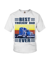 Best truckin dad ever vintage father's day shirt Youth T-Shirt thumbnail