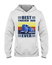 Best truckin dad ever vintage father's day shirt Hooded Sweatshirt thumbnail