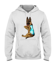 German Shepherd I love mom Tattoo shirt Hooded Sweatshirt thumbnail