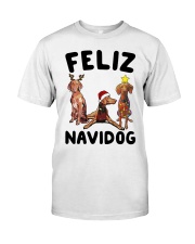 Feliz Navidog Vizsla Christmas Classic T-Shirt thumbnail