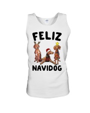 Feliz Navidog Vizsla Christmas Unisex Tank thumbnail