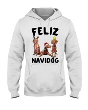Feliz Navidog Vizsla Christmas Hooded Sweatshirt thumbnail