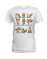 Owl Yoga Shirt Ladies T-Shirt thumbnail