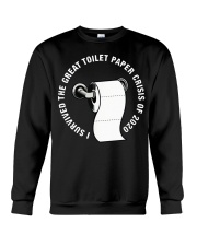 I Survived The Great Toilet Paper Crisis Of 2020 Crewneck Sweatshirt thumbnail