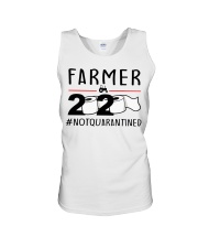 Farmer 2020 not quarantined T-shirt Unisex Tank thumbnail