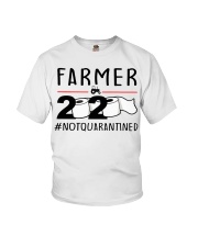 Farmer 2020 not quarantined T-shirt Youth T-Shirt thumbnail