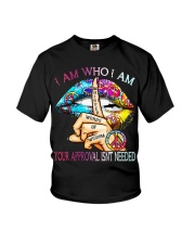 Lips Peace Whisper words of wisdom I am who I am Youth T-Shirt thumbnail
