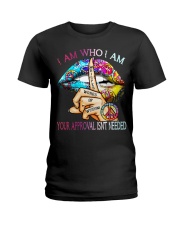 Lips Peace Whisper words of wisdom I am who I am Ladies T-Shirt thumbnail