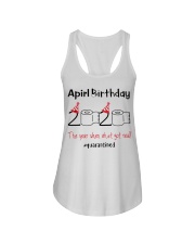 April Birthday 2020 the year when shit got real Ladies Flowy Tank thumbnail