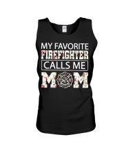 My favorite firefighter calls me mom shirt Unisex Tank thumbnail