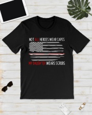 Not all heroes wear capes my daughter wears Classic T-Shirt lifestyle-mens-crewneck-front-17