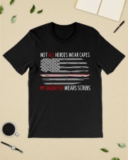 Not all heroes wear capes my daughter wears Classic T-Shirt lifestyle-mens-crewneck-front-19