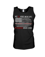 Not all heroes wear capes my daughter wears Unisex Tank thumbnail