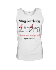 May Birthday 2020 the year when shit got real Unisex Tank thumbnail