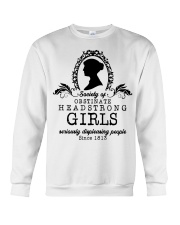 Society of obstinate headstrong girls seriously Crewneck Sweatshirt thumbnail