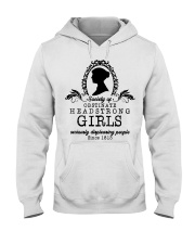Society of obstinate headstrong girls seriously Hooded Sweatshirt thumbnail