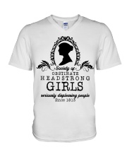 Society of obstinate headstrong girls seriously V-Neck T-Shirt thumbnail