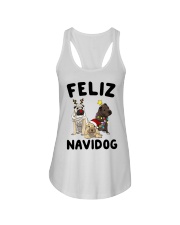 Feliz Navidog Shar Pei Christmas shirt Ladies Flowy Tank thumbnail