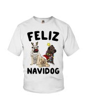 Feliz Navidog Shar Pei Christmas shirt Youth T-Shirt thumbnail