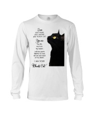I am your friend your black cat I am your Black Long Sleeve Tee thumbnail