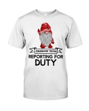 Gnomies Aebleskiver Tester Reporting for Duty Classic T-Shirt thumbnail
