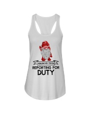 Gnomies Aebleskiver Tester Reporting for Duty Ladies Flowy Tank thumbnail