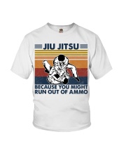 Jiu Jitsu because you might run out of ammo Youth T-Shirt thumbnail