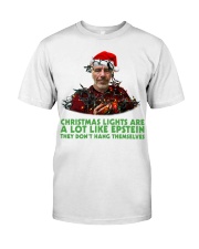 Christmas lights are a lot like Epstein shirt Classic T-Shirt thumbnail