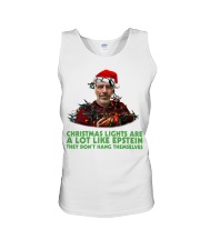Christmas lights are a lot like Epstein shirt Unisex Tank thumbnail