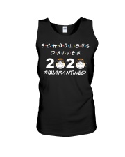 School Bus Driver 2020 Quarantined T-shirt Unisex Tank thumbnail