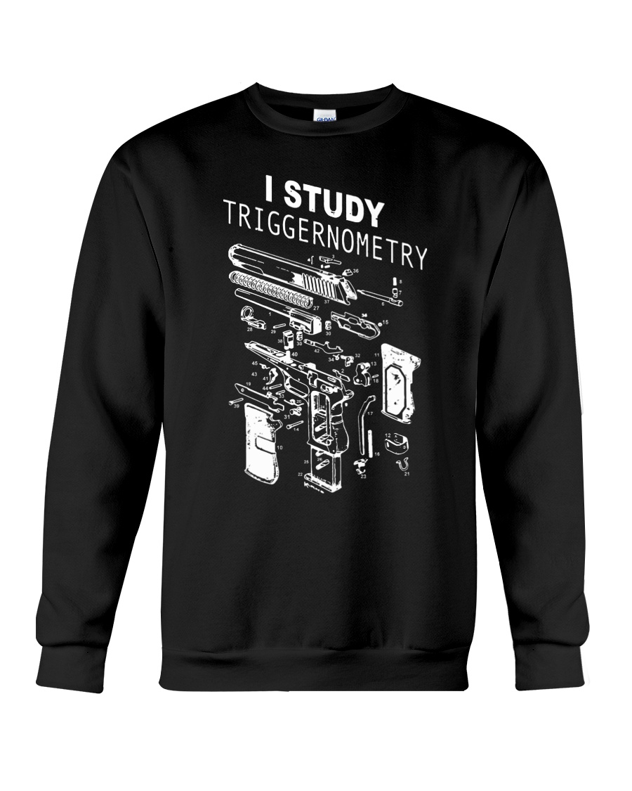 I study triggernometry shirt Crewneck Sweatshirt