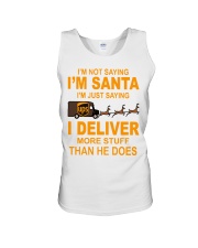 I'm not saying I'm santa UPS shirt Unisex Tank thumbnail